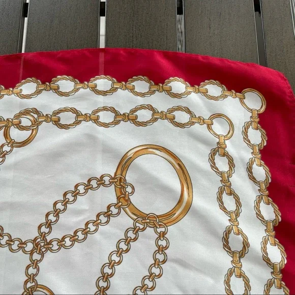 SHEIN OVERSIZED GEOMETRIC PAISLEY PATTERNED BANDANA SCARVES!! - Picture 4 of 12